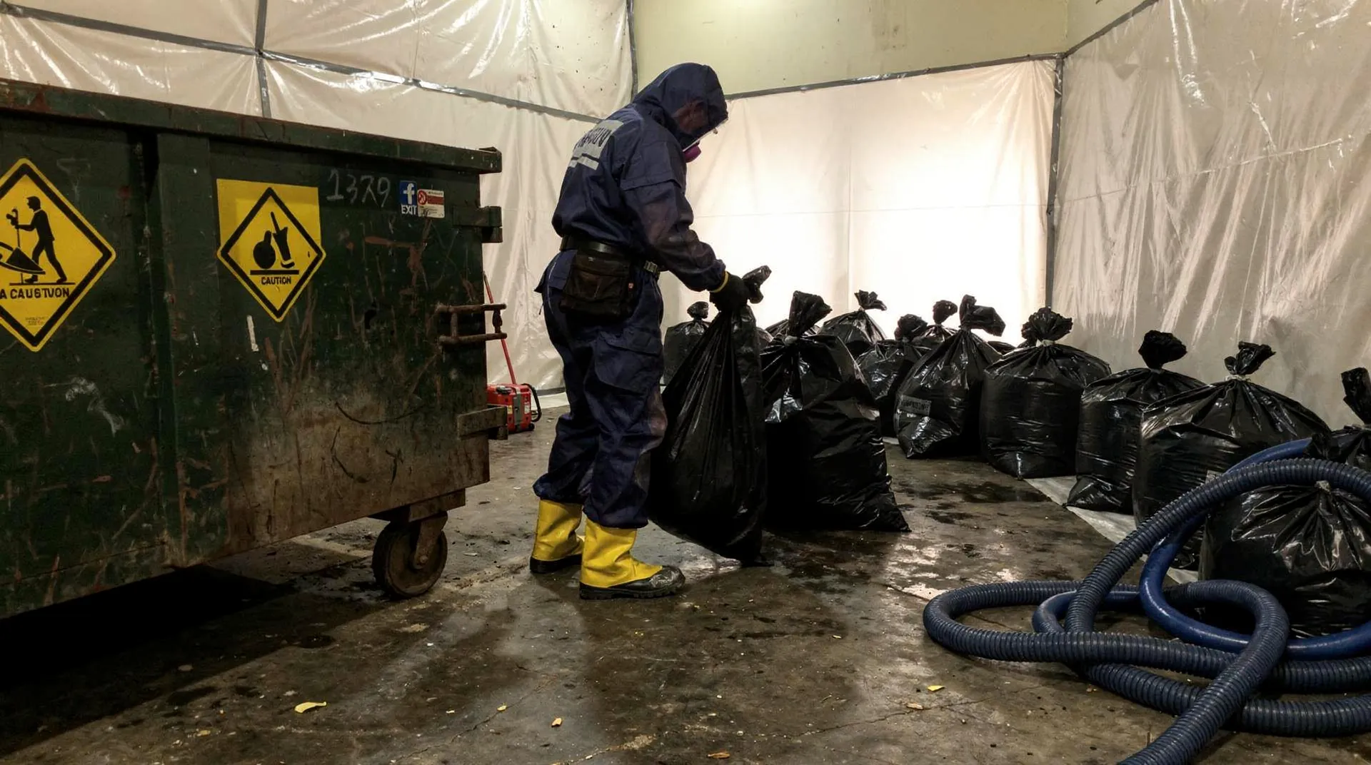 You cannot reliably identify asbestos by sight — lab testing is required to confirm its